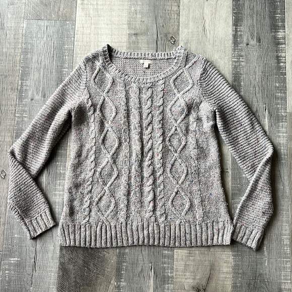 Sonoma Sweaters - Sonoma Life + Style cable knit sweater size small